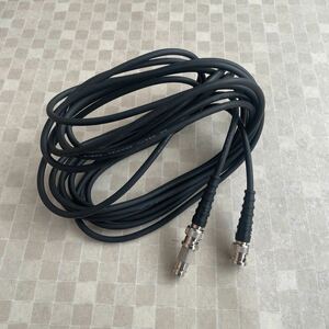 5m/TVケーブル/ブラック/RG 58A/U coaxial cable msl
