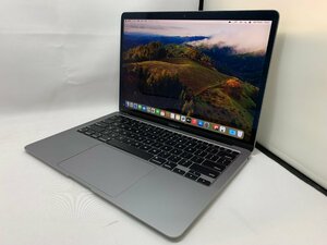 １円スタート！！ Apple MacBook Air A2337 (M1,2020) USキーボード スペースグレイ [Nmc]