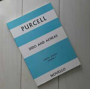 洋書 Purcell Society - Dido and Aeneas vol3