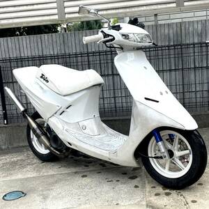 希少カラー ZXエンジンスワップ 実動 ホンダ ディオ DIO AF18 状態良い カスタム車 原付 2スト 2st ZX クレタク JOG モンキー