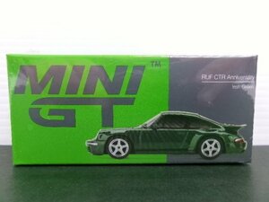 未開封 TSMモデル ミニGT 1/64 RUF CTR アニバーサリー アイリッシュグリーン 左ハンドル (4246-81)