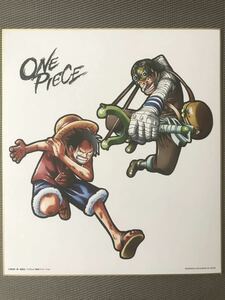 ワンピース ONE PIECE 一番くじ 色紙 ルフィ ウソップ