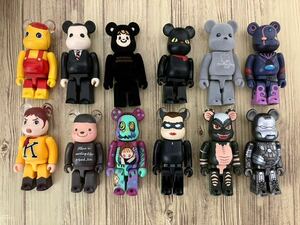 BE@RBRICK(ベアブリック ) 100% シークレットまとめ売り　#グレムリン#輪るピンクドラム#フエキ工業#チャージマン研#まどかマギカetc...