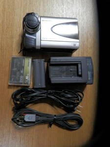 SHARP ビデオカメラ ViewCam miniDV SD　VL-NZ10 ＆充電器＆未使用デジタルテープの3点セット　現状　自宅保管 中古品