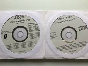 IBM IntelliStation M Pro Type 9229 用ドライバーズディスク @未使用2枚組@