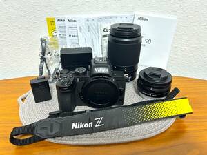 【極上品・SDカード付】Nikon Z50 ダブルズームキット ミラーレス一眼 DX16-50mm/DX50-250mm　付属品完備　ニコン