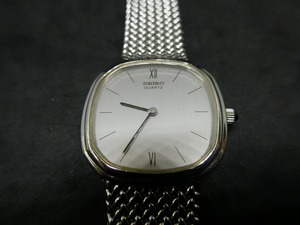 ジェンタデザイン セイコー SEIKO クレドール アシエ CREDOR Acier クォーツ メンズ ウォッチ 腕時計 型式: 87-0761 78-5191 管理No.19239