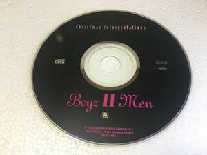 ●R3-185　レンタル落ち　ボーイズIIメン　/　レット・イット・スノウ　CDのみ　●　Boyz II Men　Christmas Interpretations