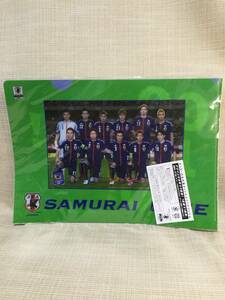 クリアファイル サッカー日本代表 2009年 JFA JAPAN SAMURAI BLUE サムライブルー ファミリーマート×キリン GO,JAPAN!GO!