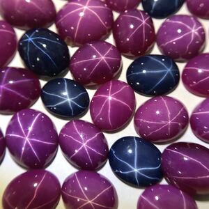 ☆リンデンスターサファイア・ルビー 31点おまとめ100ct☆A ルース 裸石 宝石 ジュエリー スタールビー star sapphire ruby jewelry 