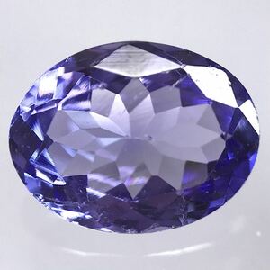 (天然タンザナイト1.200ct) a 約7.94×6.14mm ルース 裸石 tanzanite ゾイサイト 宝石 ジュエリー i