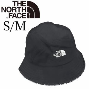 ノースフェイス 帽子 バケットハット NF0A7WHA ブラック S/Mサイズ プリントロゴ ユニセックス THE NORTH FACE CYPRESS BUCKET 新品