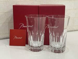 ■未使用/2客セット■Baccarat バカラ エトナ ハイボールグラス タンブラー ペア