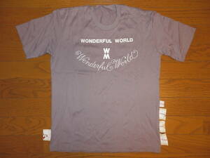 USED品★WONDERFUL WORLD KANEKO ISAO 半袖カットソー ライトパープル