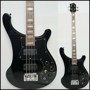 ★BURNY/FERNANDES★BRB-60 BLACK リッケンバッカータイプ ベース ミディアムスケール 状態良好 2009年製★