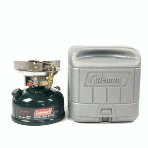 Coleman コールマン MODEL 508A STOVE ガソリンストーブ シングルバーナー 1995年11月製 収納ケース付き＊ジャンク品