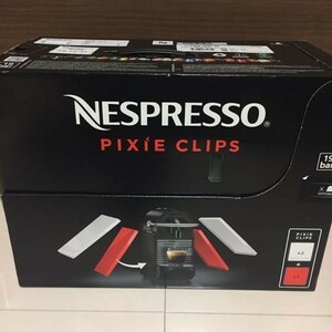 ネスプレッソ コーヒーメーカー 新品 ホワイト&コーラルレッド ピクシークリップ D60WR 未使用品