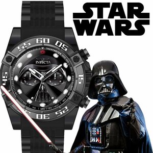 【定価15万】公式スターウォーズ特別限定モデル ダースベーダー 世界限定1977本 100m防水 セイコー製ムーブ搭載 メンズ INVICTA