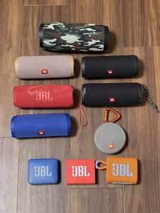 1円〜大量JBL Bluetooth ワイヤレス ポータブル スピーカー CHARGE3 FLIP6 FLIP5 FLIP4 JBL GO GO2 GO3 CLIP2 状態未確認 完全未確認