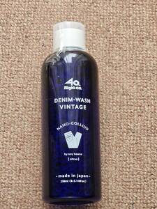 Right-on DENIM-WASH VINTAGE デニム洗剤 NANO-COLLOID 未使用　250ml