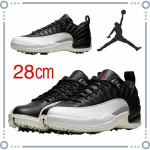 【送料無料】【新品】28㎝　NIKE AIR JORDAN 12 LOW GOLF PLAYOFFS ナイキ エア ジョーダン 12 ロー ゴルフ プレイオフ