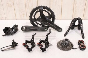 ★Campagnolo カンパニョーロ RECORD 2x12s リムブレーキ グループセット 4アーム 170mm 50/34T 美品