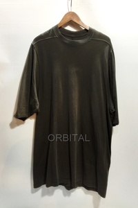 代官山)Rick Owens DRKSHDW ダークシャドウ DU18F7274 Jumbo Tee ロングTシャツ グレー