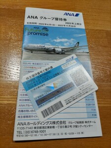 ANA 株主優待優待 航空割引券＆グループ優待券セット 2024/5/31迄