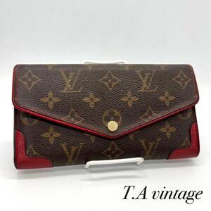 美品！ヴィトン　モノグラム　サラ　レティーロ　長財布　M61184LOUIS VUITTON