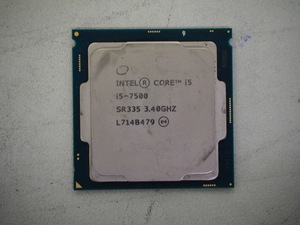 【ハード王】中古CPU/Corei5-7500 SR335 3.40GHz/10875-C