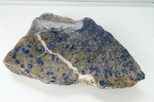 特大原石！フェルメール ブルー30年前の在庫なので上質!藍色が綺麗アフガニスタン産ラピスラズリ/ラピス/ウルトラマリンブルー原石/1.14Kg