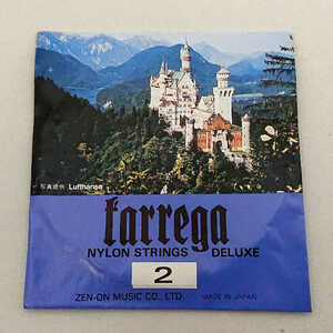 アウトレット弦 ナイロン弦 2弦バラ売り1本 tarrega（タレガ）ZENON