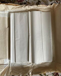 宣紙　公募展用　羅紋　1983年　特寸サイズ　53×227㎝　1.75×7.5尺　47枚　書道