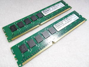 美品 Apacer デスクトップPC用 DDR3-1600 PC3-12800 1枚4GB×2枚組 合計8GB ECC 動作検証済 1週間保証 4GB ECC 1.35V PC3-12800 CL11