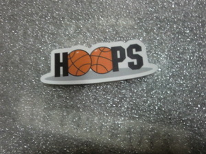 バスケットボール HOOPS ステッカー