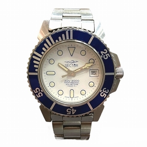 セクター クォーツ ADV3000 プロフェッショナル 時計 腕時計 メンズ☆0332