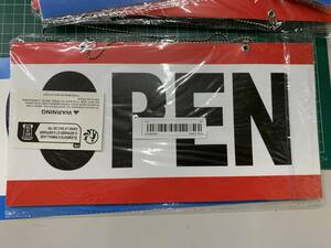 OPEN CLOSED　サイン　プレート open　オープン　クローズ　クローズド　ショップ　店舗　ボード　開店　閉店　送料無料　即決