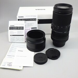 1円～ SIGMA シグマ 100-400mm F5-6.3 DGDN OS ジャンク 不動 箱付き レンズ 153-2483211【O商品】