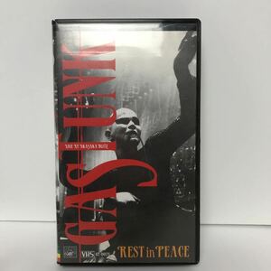 中古 VHSビデオテープ　GASTUNK　LIVE AT AKASAKA BLITZ　REST in PEACE　ガスタンク　赤坂ブリッツ　ライブ　