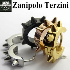 Zanipolo Terzini ザニポロ タルツィーニ ZTE2601 とげとげ フープ ピアス 【カラー/ノーマル】片耳用 