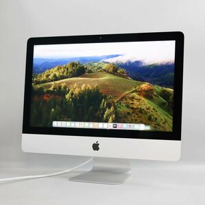 1円スタート Apple iMac Retina 4K, 21.5インチ, 2019 (Core i5-8500/メモリ32GB/SSD28GB+HDD1TB(Fusion Drive)/macOS 14)