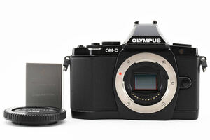 【美品】 OLYMPUS オリンパス OM-D E-M5 ブラック ボディ ミラーレス一眼レフ 【動作確認済み】 #1491