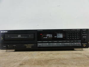 ♪SONY ソニー CDプレーヤー CDデッキ CDP-227ESD 1987年製 通電確認 ※ジャンク品　■１００