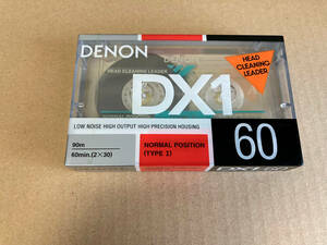 在庫3 カセットテープ DENON DX1 1本 00191