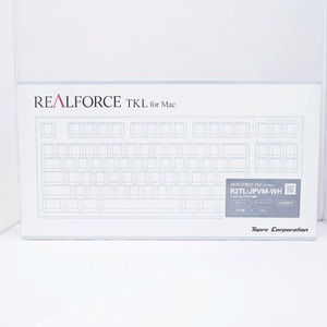 東プレ REALFORCE Mac用有線キーボード R2TL-JPVM-WH