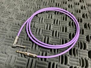 3m MOGAMI2534 Purple ギターシールド ベースシールド 新品未使用 シールドケーブル クラシックプロ モガミ2534 紫 1