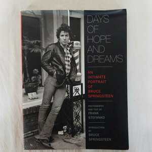 洋書　DAYS OF HOPE AND DREAMS ブルース・スプリングスティーン　ロック　ミュージシャン　MADE IN USA　ヴィンテージ