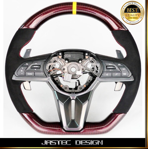 NEW 受注製作品　日産 R35 MY17 MY18 スカイライン GT-R GTR カーボンステアリング STD-DESIGN　by JASTEC DESIGN　ジャステック デザイン