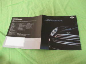 カタログのみ▼3834　▼ミニ　▼MINI　3RD　ANNIVERSARY　MODEL　▼2005.2　月版　