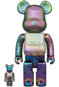 MY FIRST BE@RBRICK B@BY BLACK CHROME